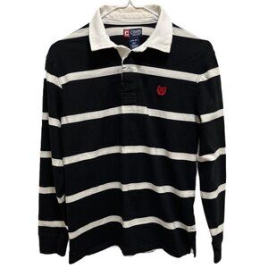K5007 Boys Chaps 90's Vintage Long Sleeve Rugby Shirt